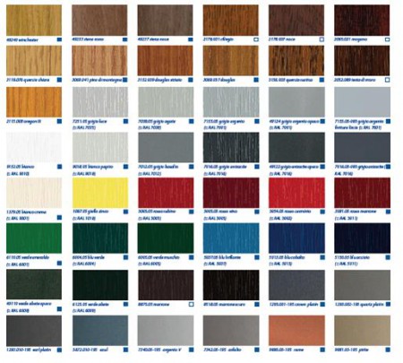 cartella colori veka